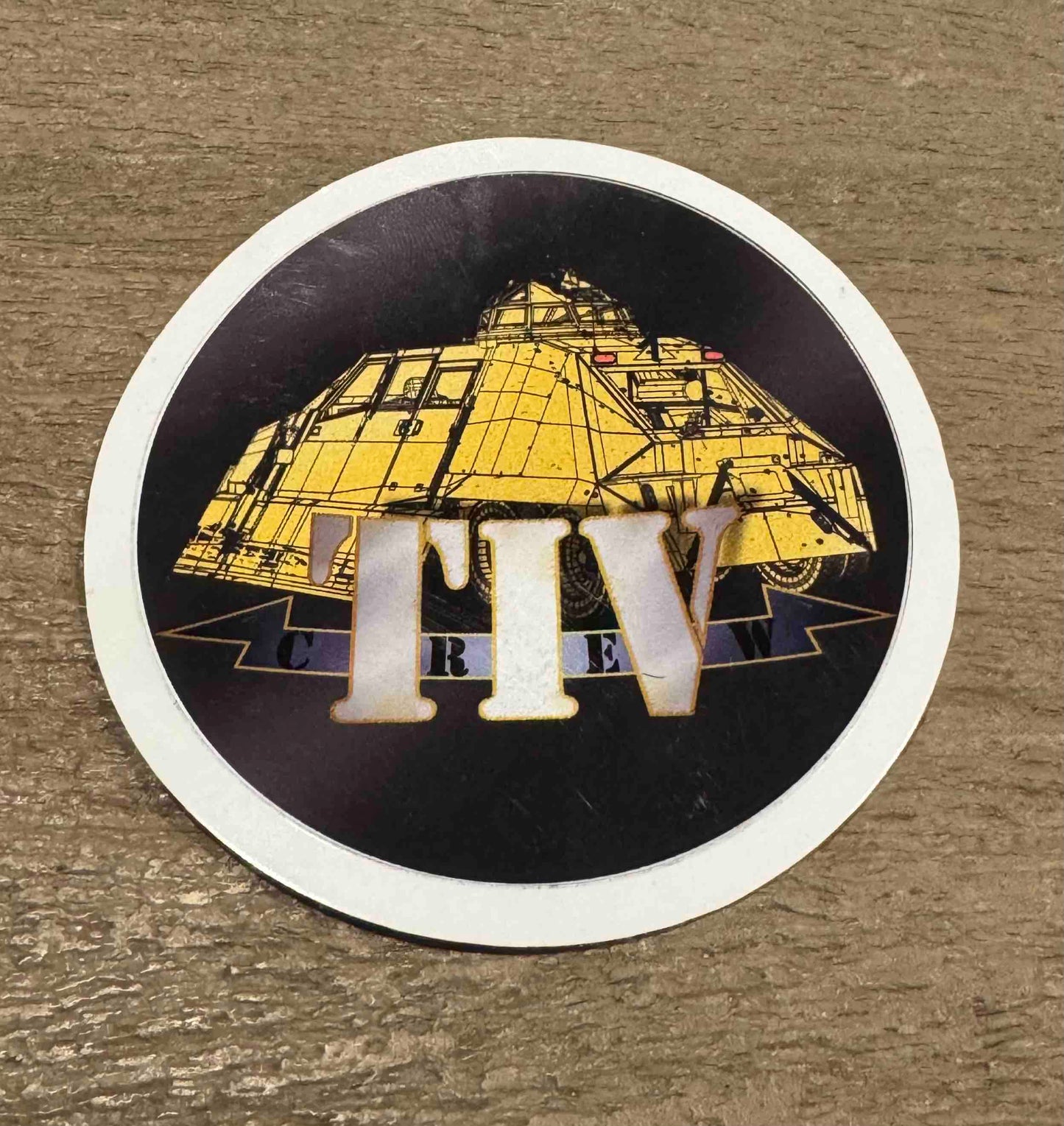 3" TIV Crew Sticker