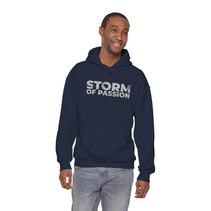 Storm of Passion Hoodie — Graphic Text Pullover for Storm of Passion fans