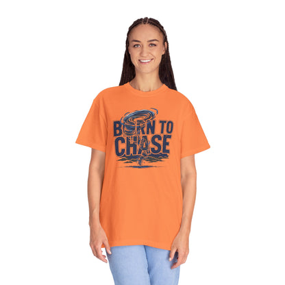 Born to Chase Unisex Garment-Dyed T-shirt