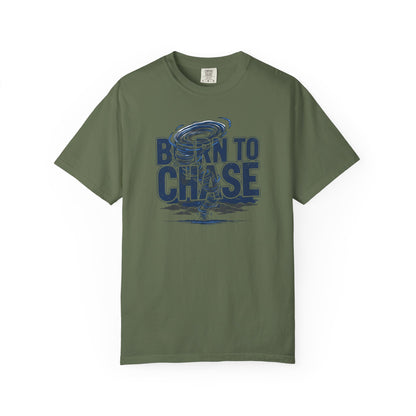Born to Chase Unisex Garment-Dyed T-shirt