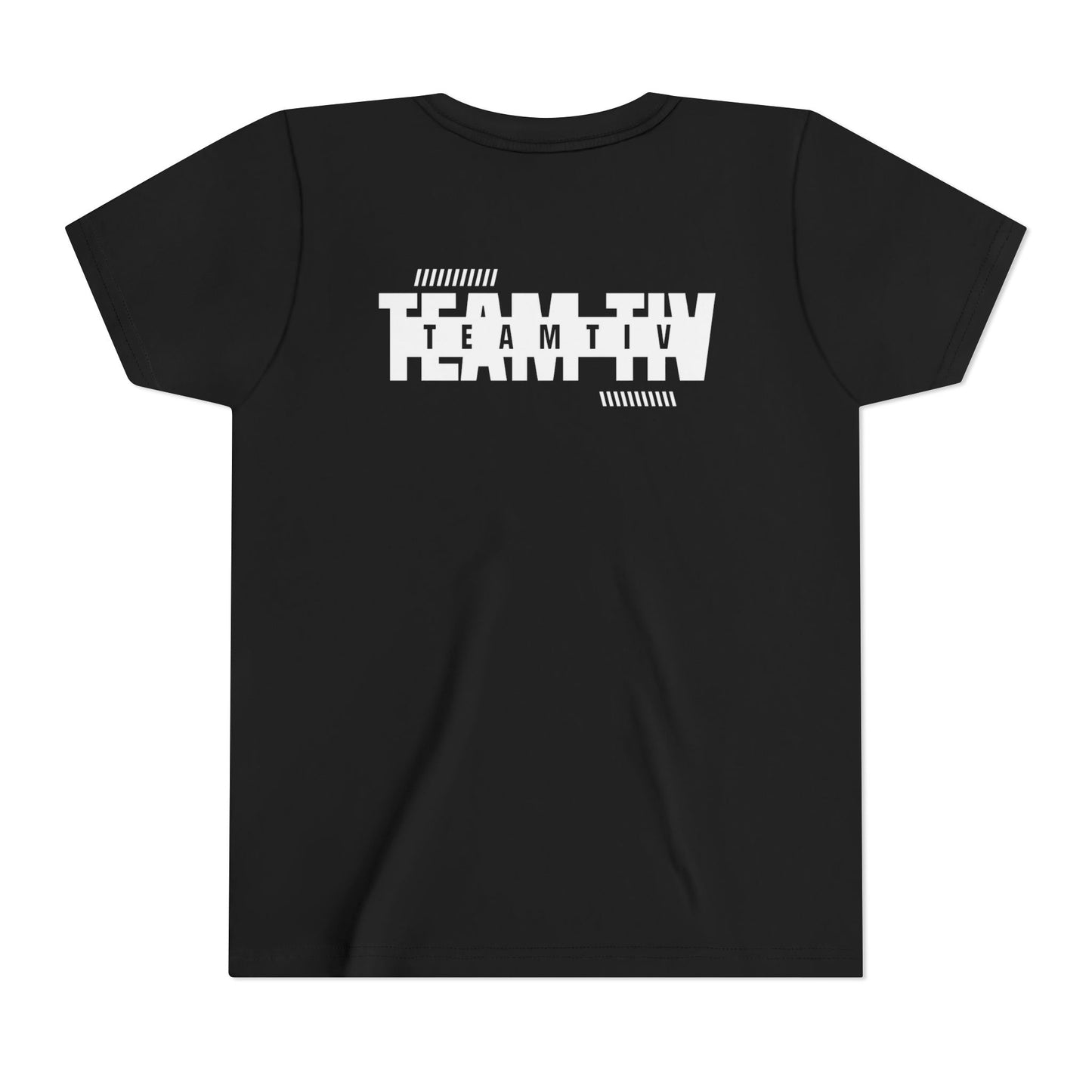 Youth Tee - 'STORM OF PASSION' Small Chest Graphic Kids Shirt