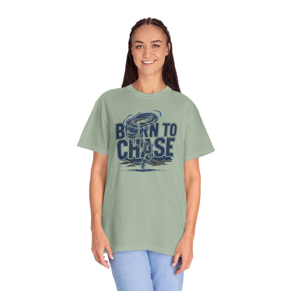 Born to Chase Unisex Garment-Dyed T-shirt