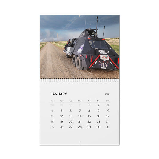 2026 Tornado Intercept Vehicle 2 Calendar