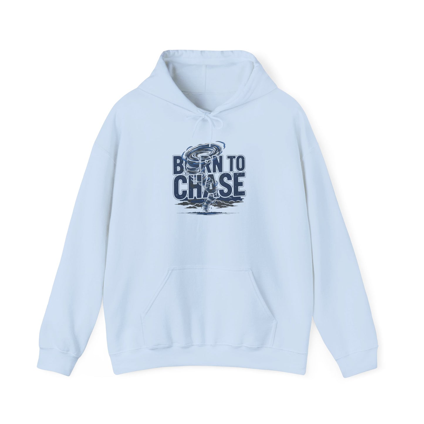 Hoodie — "Born to Chase" Storm Chaser Graphic Pullover
