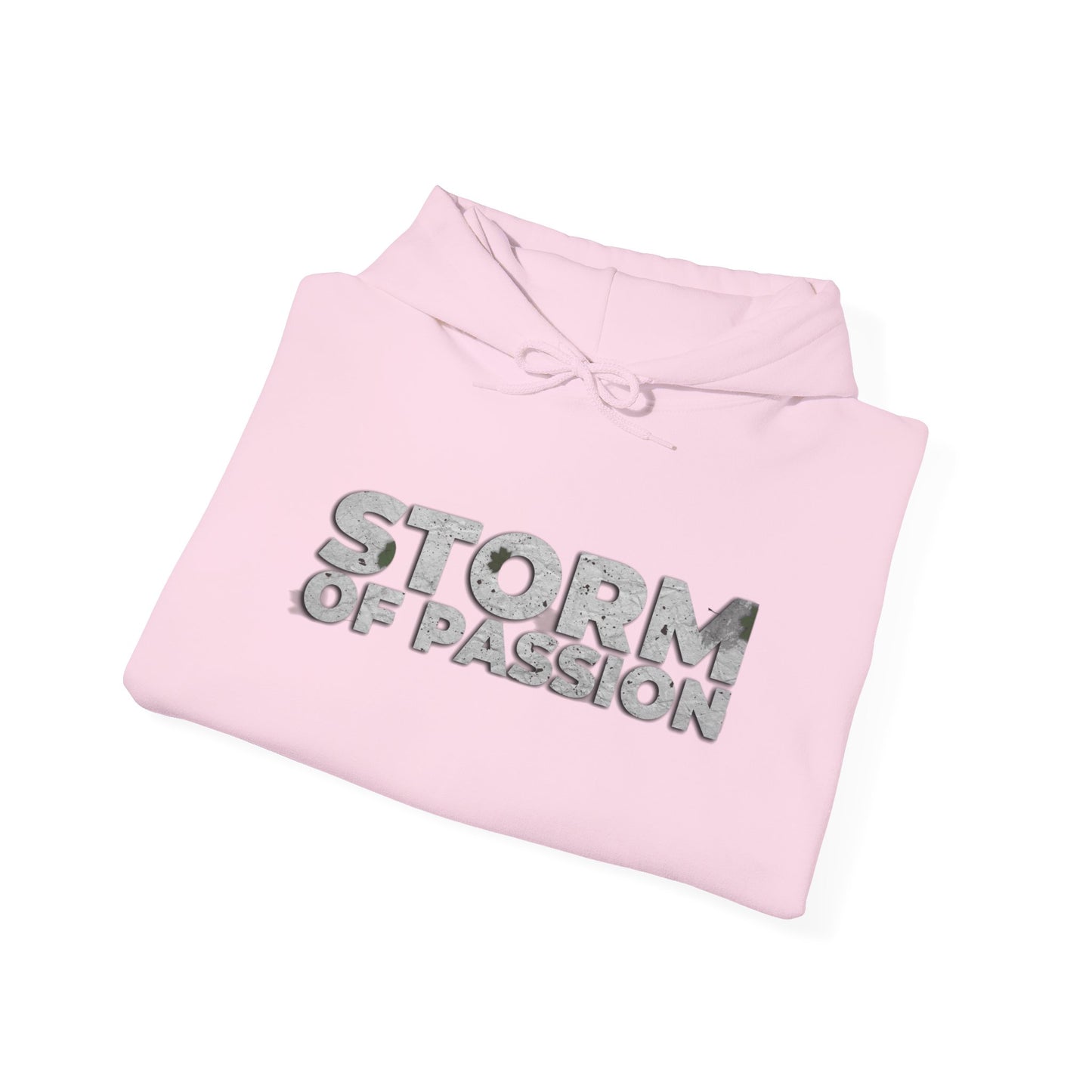 Storm of Passion Hoodie — Graphic Text Pullover for Storm of Passion fans