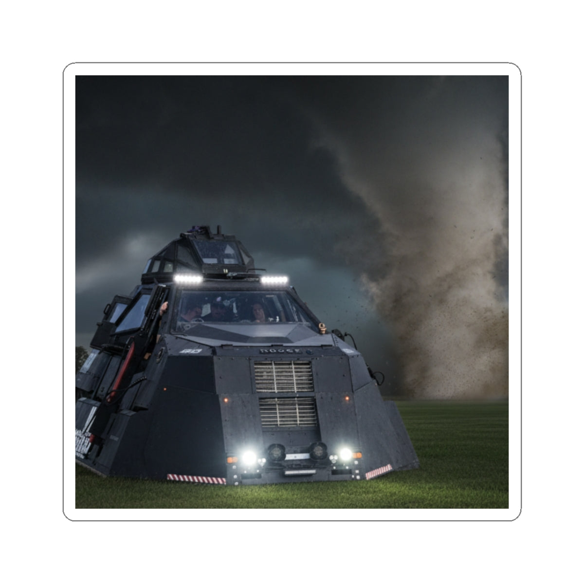 Tornado Intercept Vehicle Sticker — Kiss-Cut Sticker