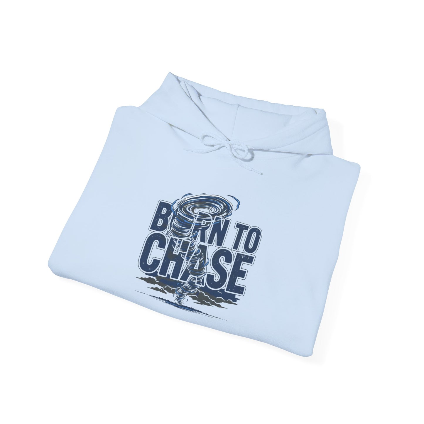 Hoodie — "Born to Chase" Storm Chaser Graphic Pullover