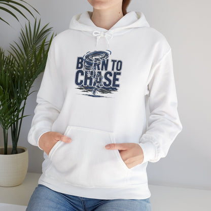 Hoodie — "Born to Chase" Storm Chaser Graphic Pullover