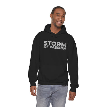 Storm of Passion Hoodie — Graphic Text Pullover for Storm of Passion fans