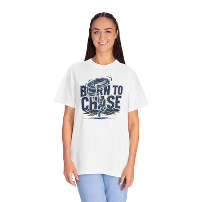 Born to Chase Unisex Garment-Dyed T-shirt
