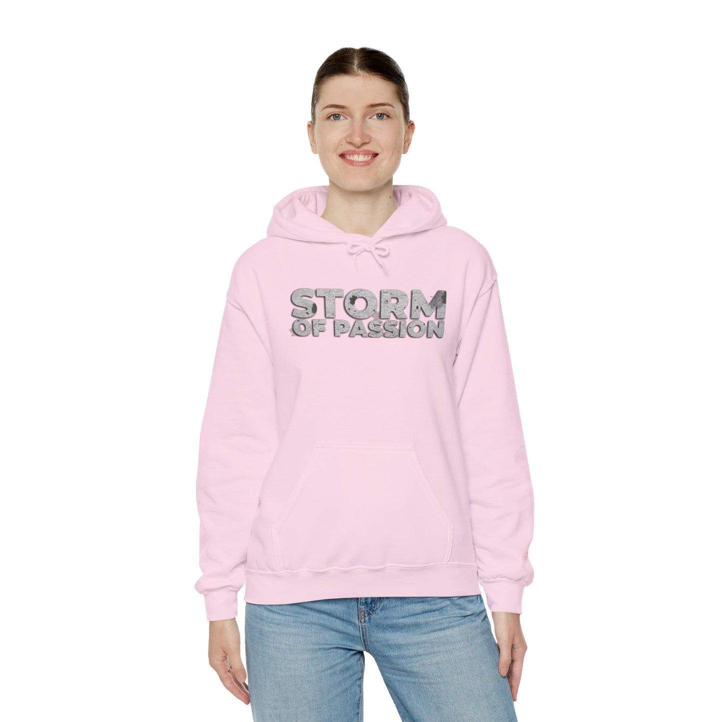 Storm of Passion Hoodie — Graphic Text Pullover for Storm of Passion fans