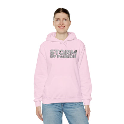 Storm of Passion Hoodie — Graphic Text Pullover for Storm of Passion fans