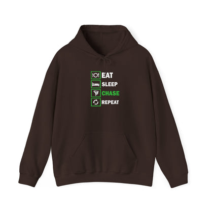 Hoodie — Eat Sleep Chase Repeat Storm Chasing Hoodie