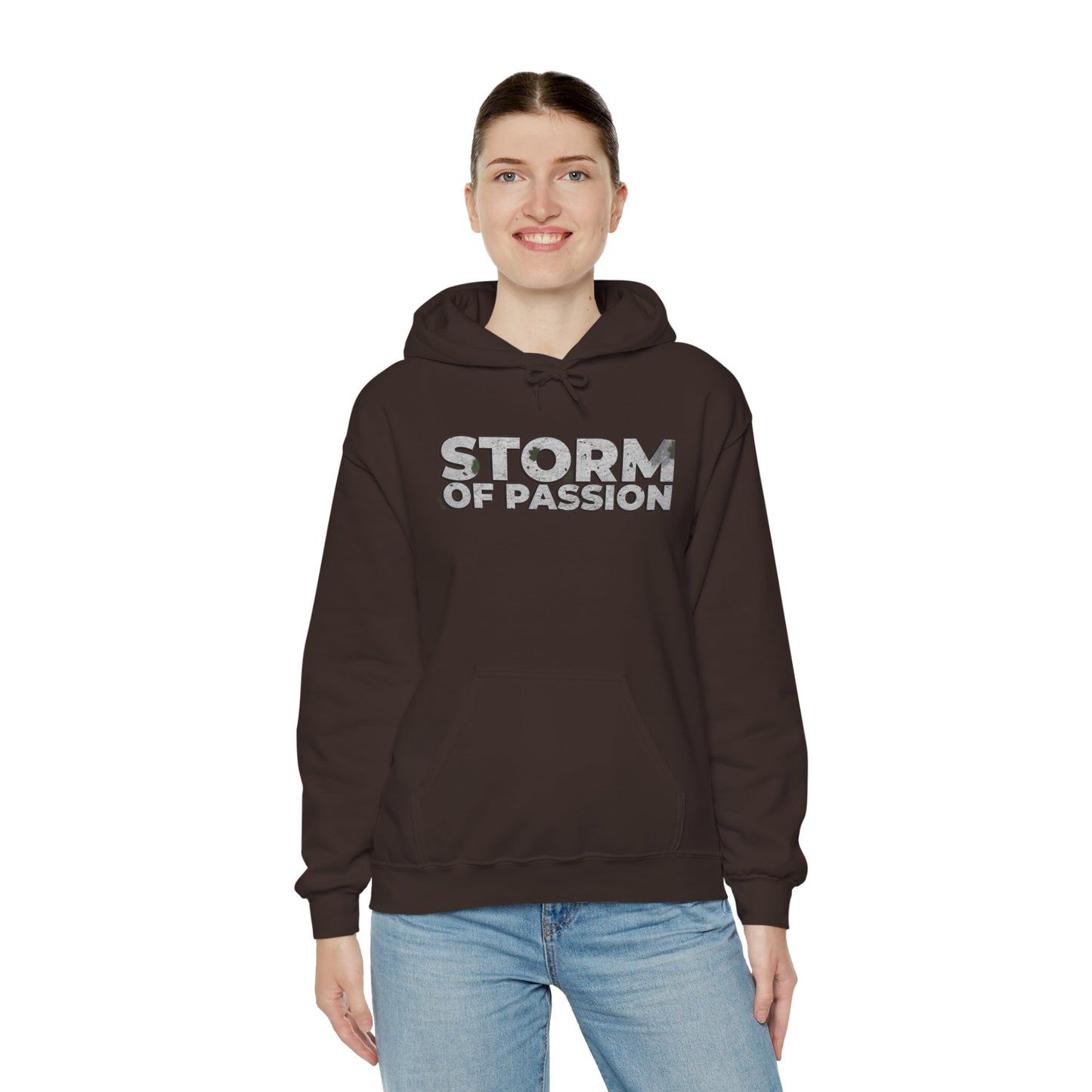 Storm of Passion Hoodie — Graphic Text Pullover for Storm of Passion fans