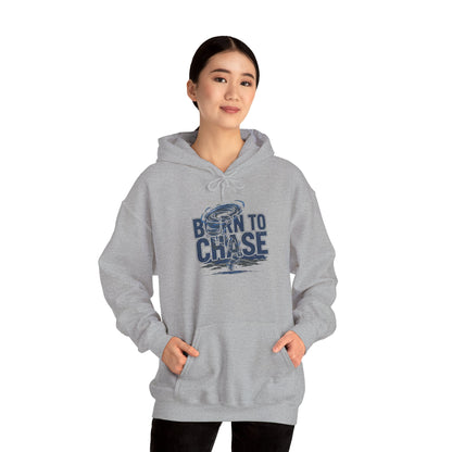 Hoodie — "Born to Chase" Storm Chaser Graphic Pullover