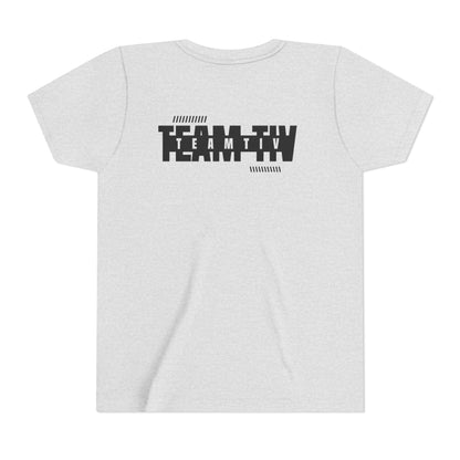 Youth Tee — "Storm of Passion" Front & "Team TW" Back Graphic