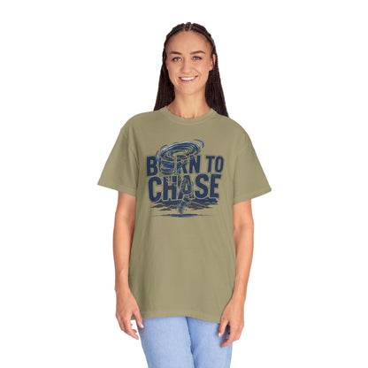 Born to Chase Unisex Garment-Dyed T-shirt