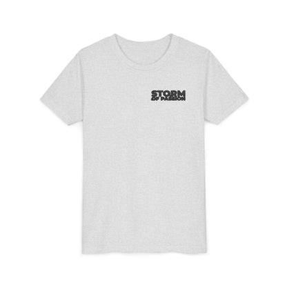 Youth Tee — "Storm of Passion" Front & "Team TW" Back Graphic