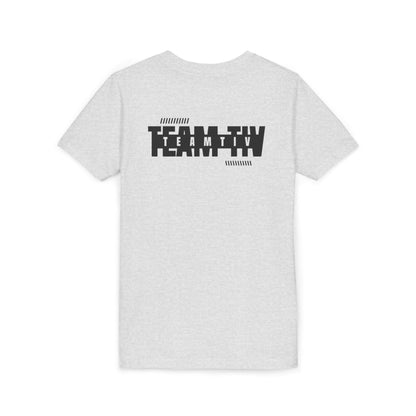 Youth Tee — "Storm of Passion" Front & "Team TW" Back Graphic