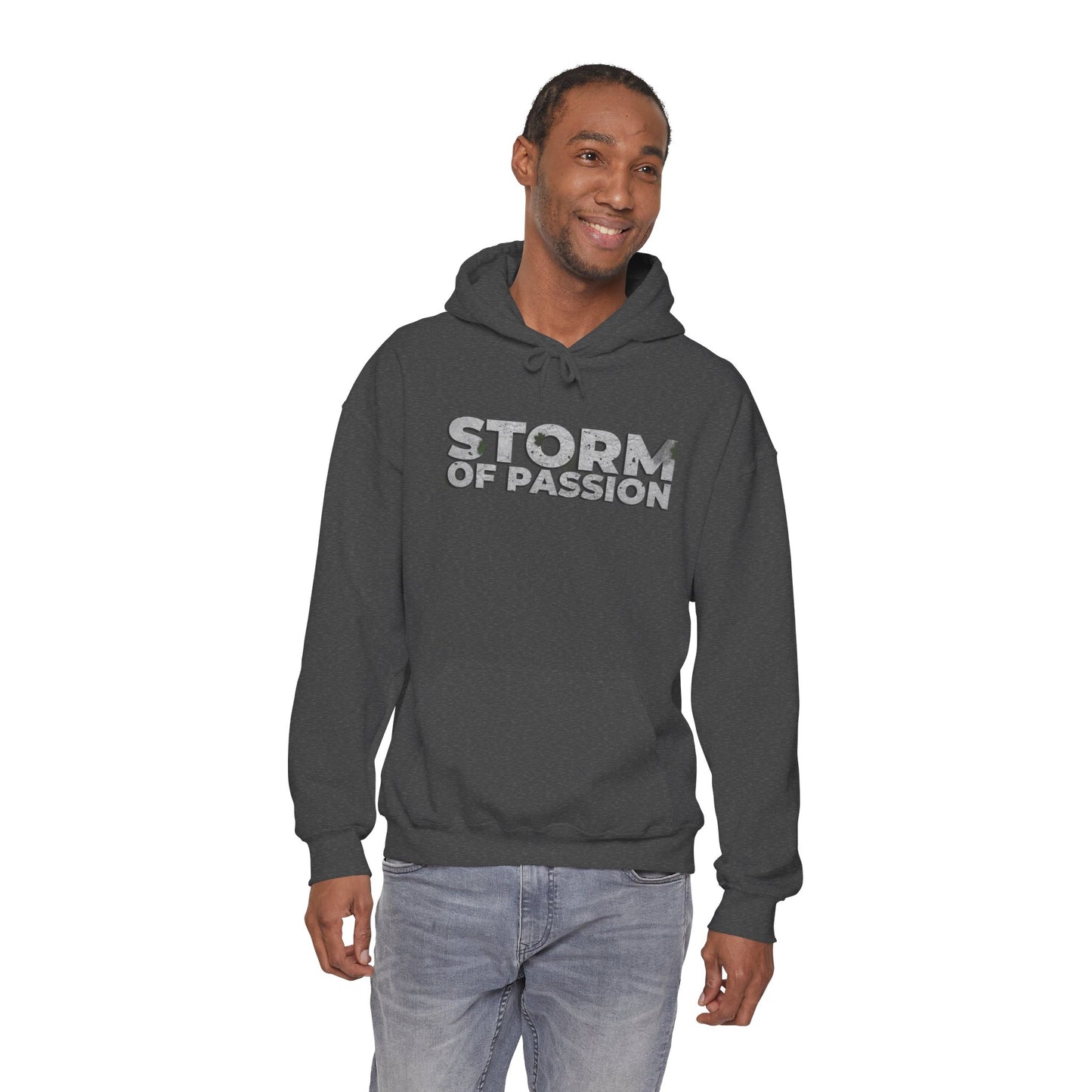 Storm of Passion Hoodie — Graphic Text Pullover for Storm of Passion fans