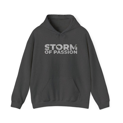 Storm of Passion Hoodie — Graphic Text Pullover for Storm of Passion fans