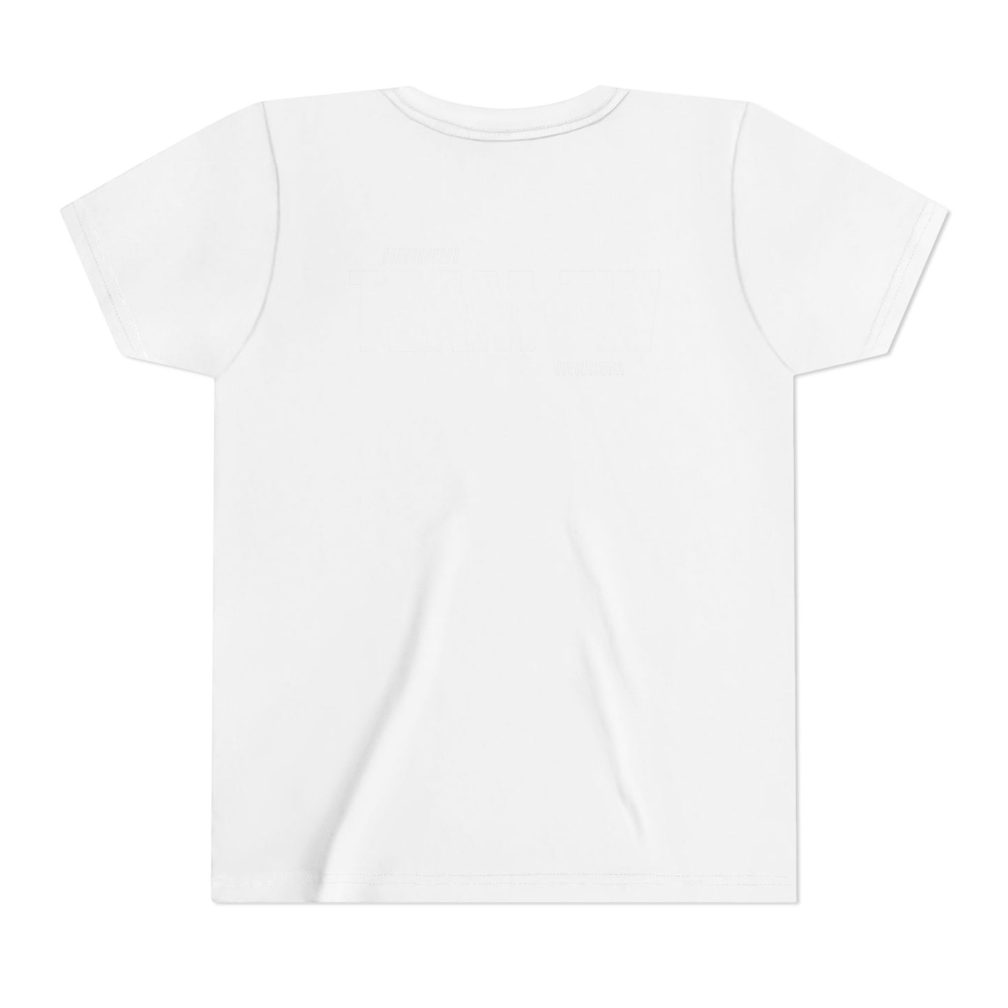 Youth Tee - 'STORM OF PASSION' Small Chest Graphic Kids Shirt
