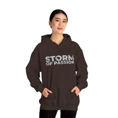 Storm of Passion Hoodie — Graphic Text Pullover for Storm of Passion fans