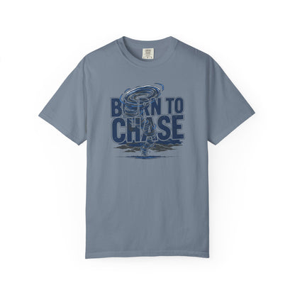 Born to Chase Unisex Garment-Dyed T-shirt