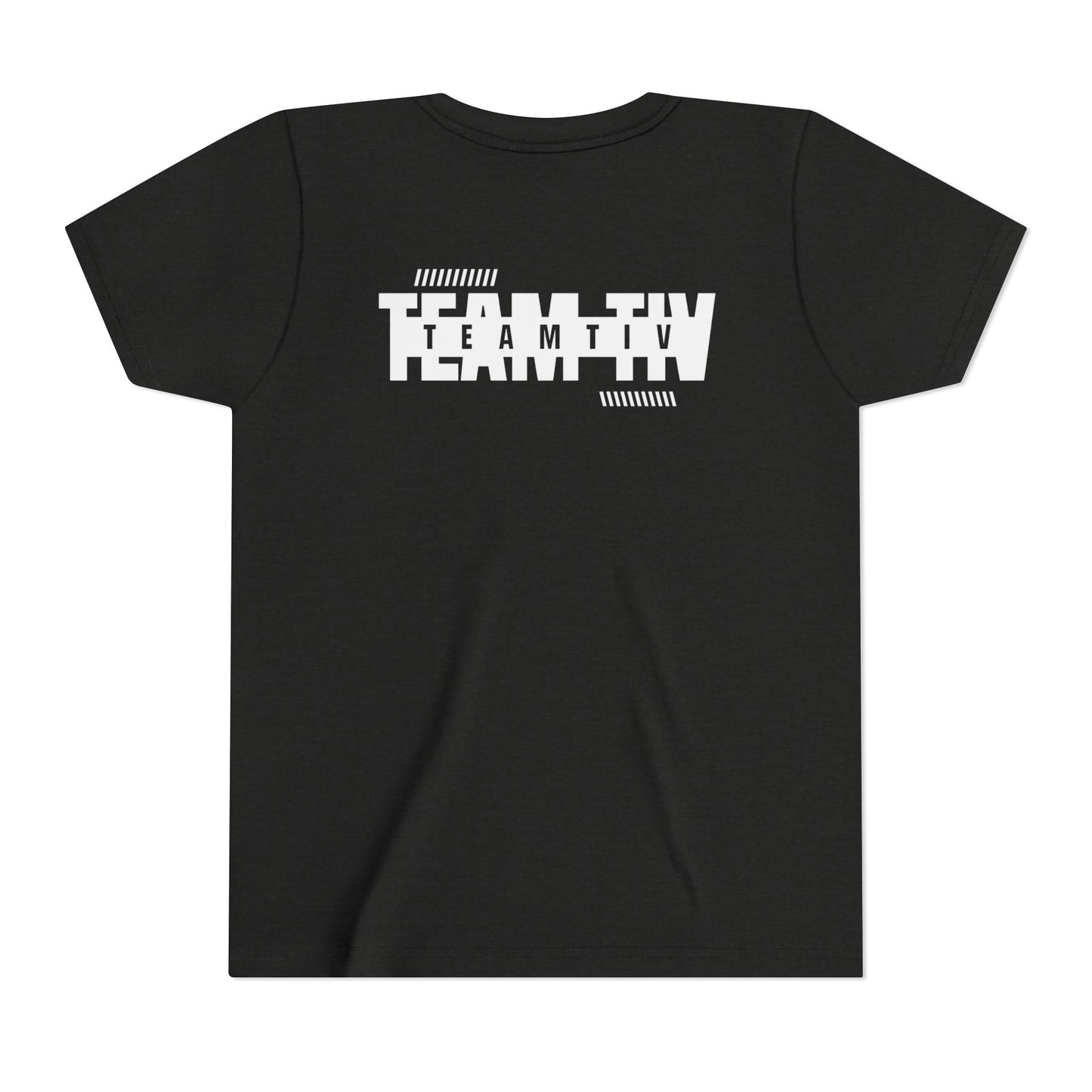 Youth Tee - 'STORM OF PASSION' Small Chest Graphic Kids Shirt