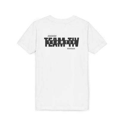 Youth Tee — "Storm of Passion" Front & "Team TW" Back Graphic