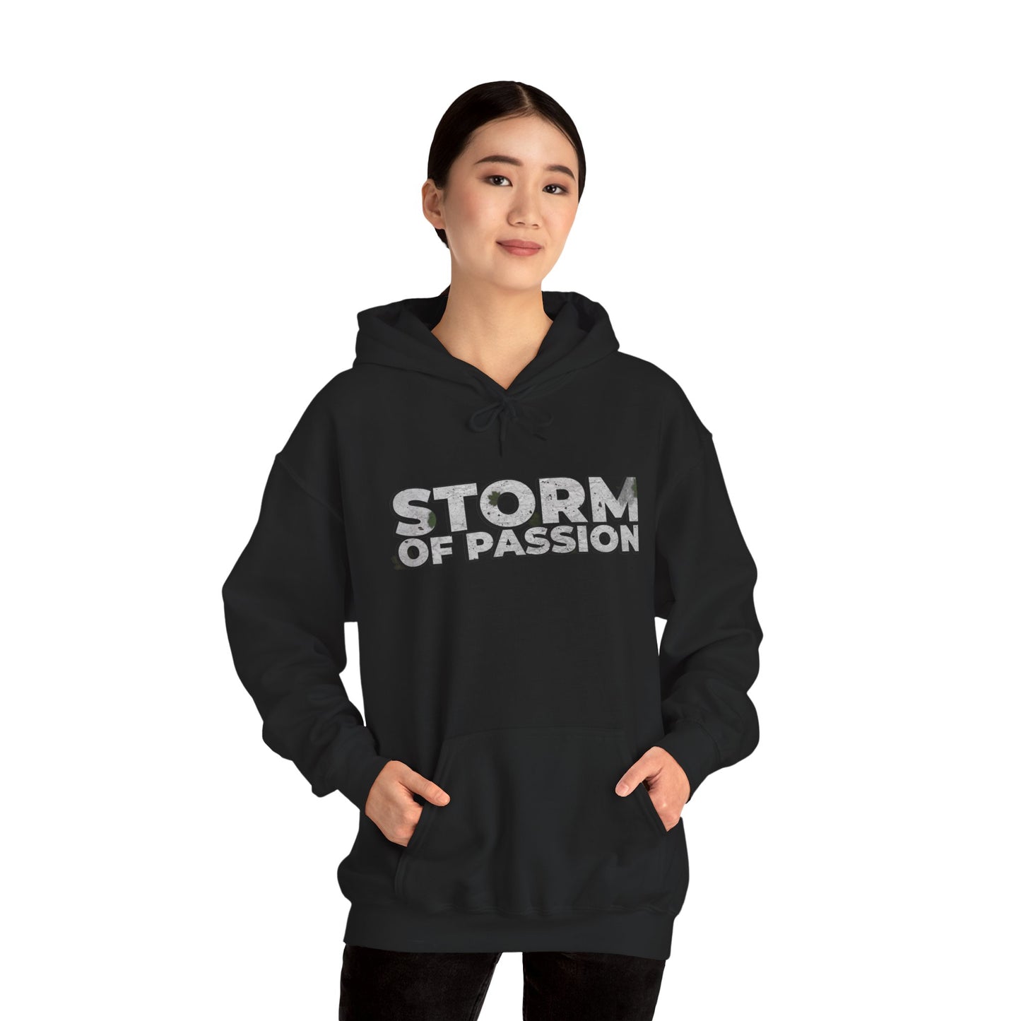 Storm of Passion Hoodie — Graphic Text Pullover for Storm of Passion fans