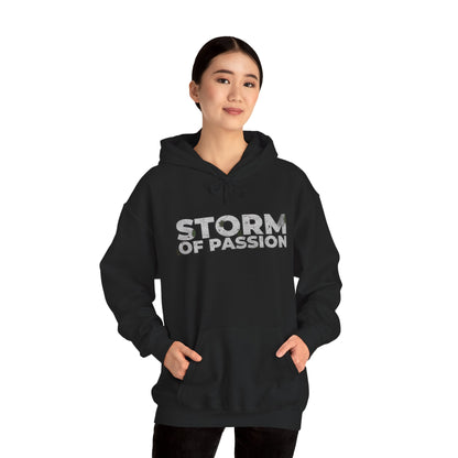 Storm of Passion Hoodie — Graphic Text Pullover for Storm of Passion fans