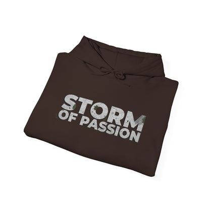 Storm of Passion Hoodie — Graphic Text Pullover for Storm of Passion fans
