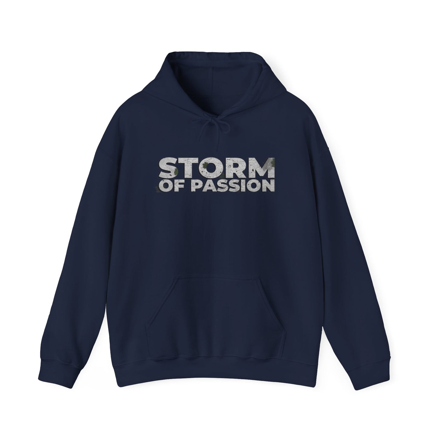 Storm of Passion Hoodie — Graphic Text Pullover for Storm of Passion fans