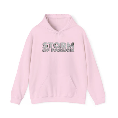 Storm of Passion Hoodie — Graphic Text Pullover for Storm of Passion fans