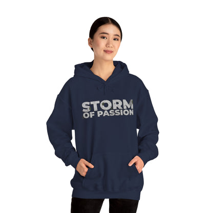 Storm of Passion Hoodie — Graphic Text Pullover for Storm of Passion fans