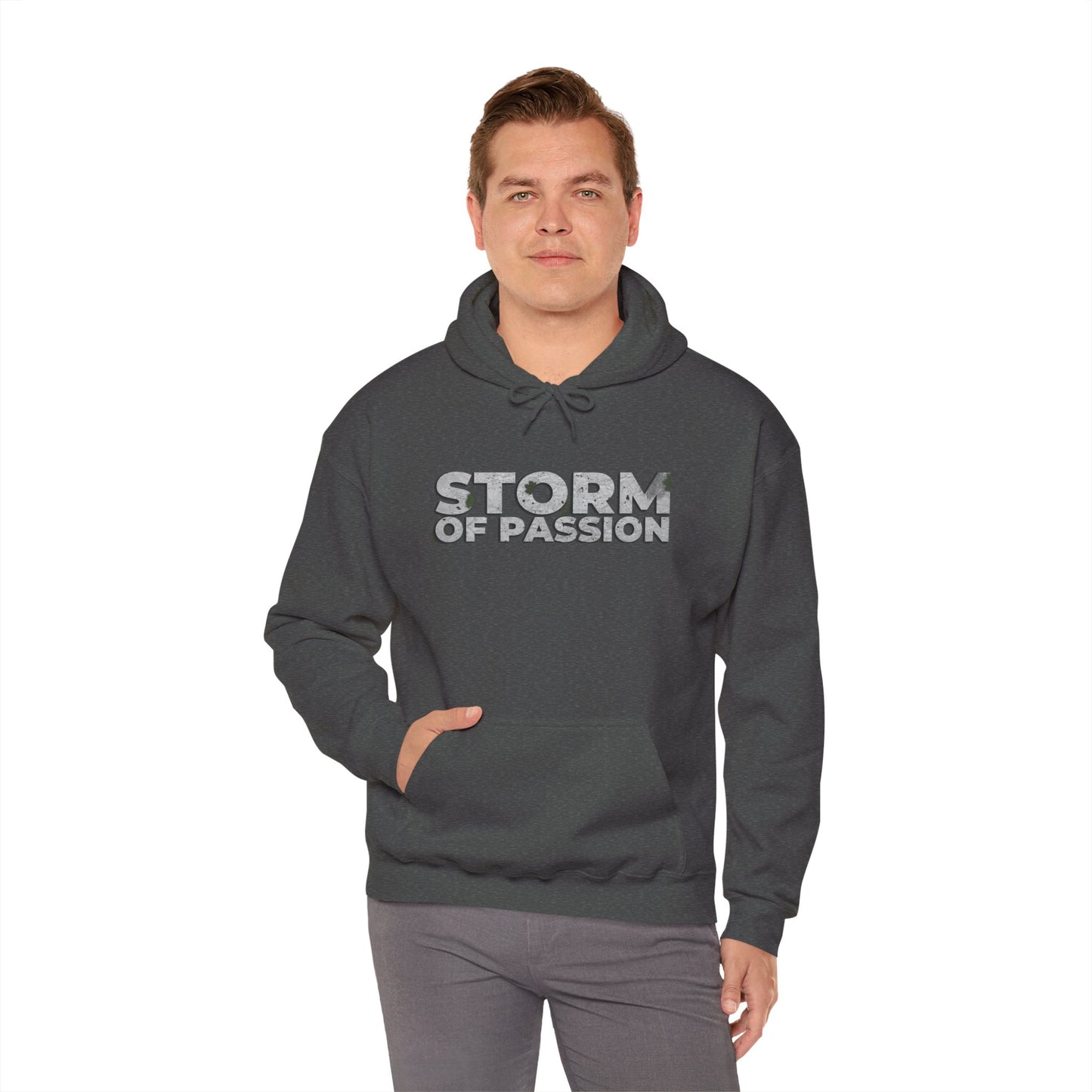 Storm of Passion Hoodie — Graphic Text Pullover for Storm of Passion fans