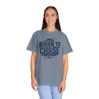 Born to Chase Unisex Garment-Dyed T-shirt