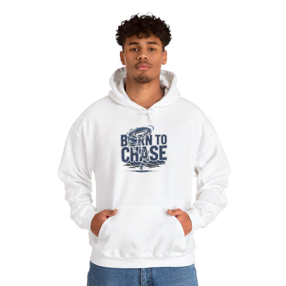 Hoodie — "Born to Chase" Storm Chaser Graphic Pullover