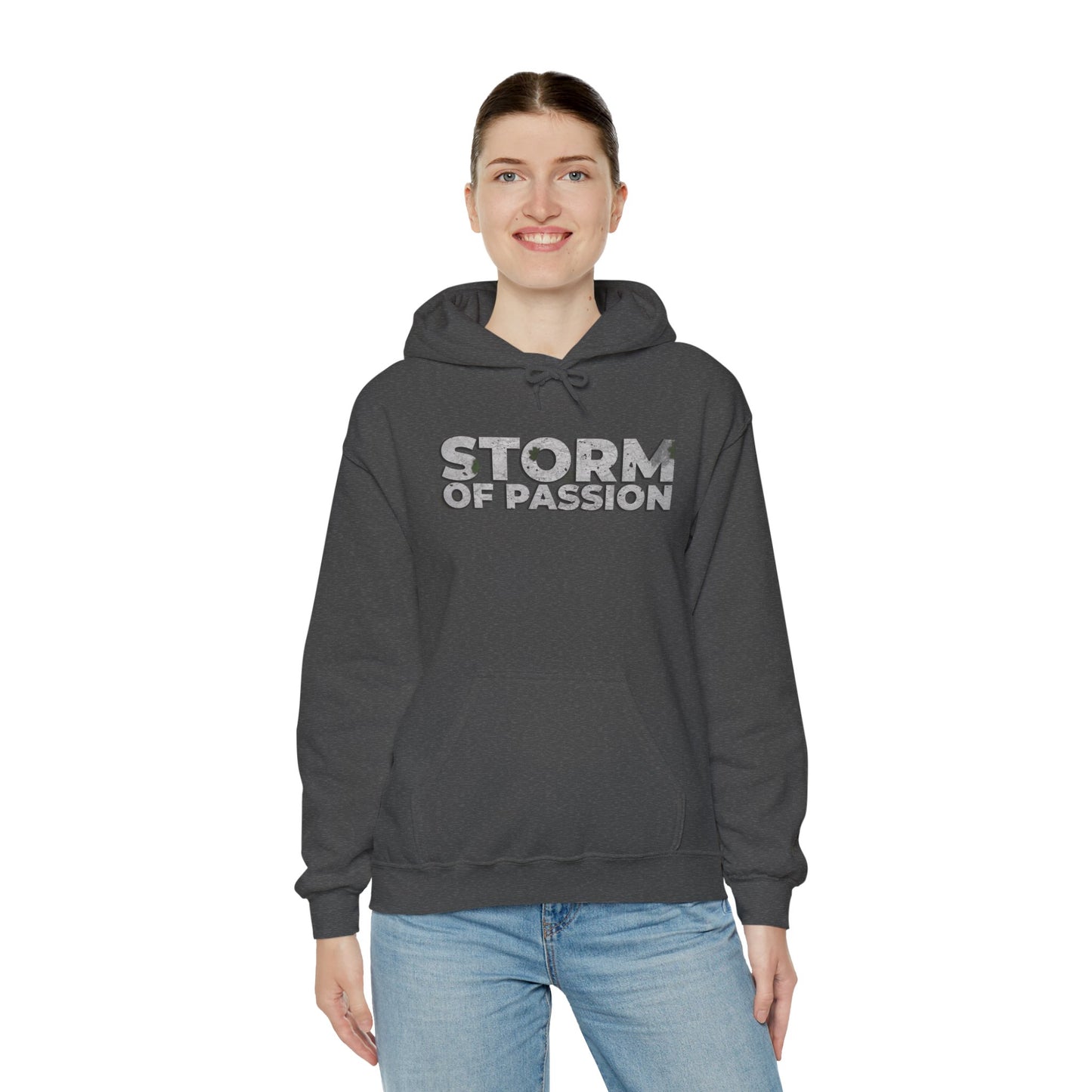 Storm of Passion Hoodie — Graphic Text Pullover for Storm of Passion fans