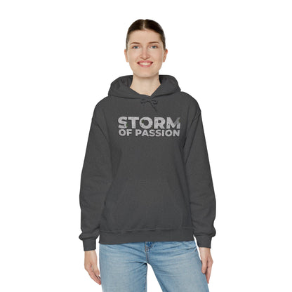 Storm of Passion Hoodie — Graphic Text Pullover for Storm of Passion fans