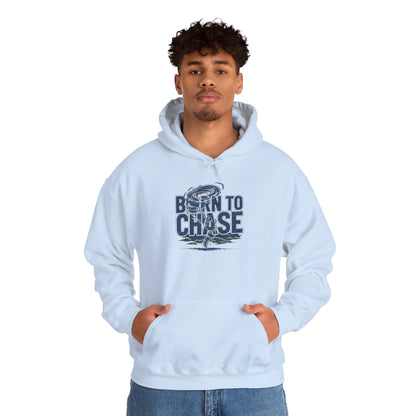 Hoodie — "Born to Chase" Storm Chaser Graphic Pullover