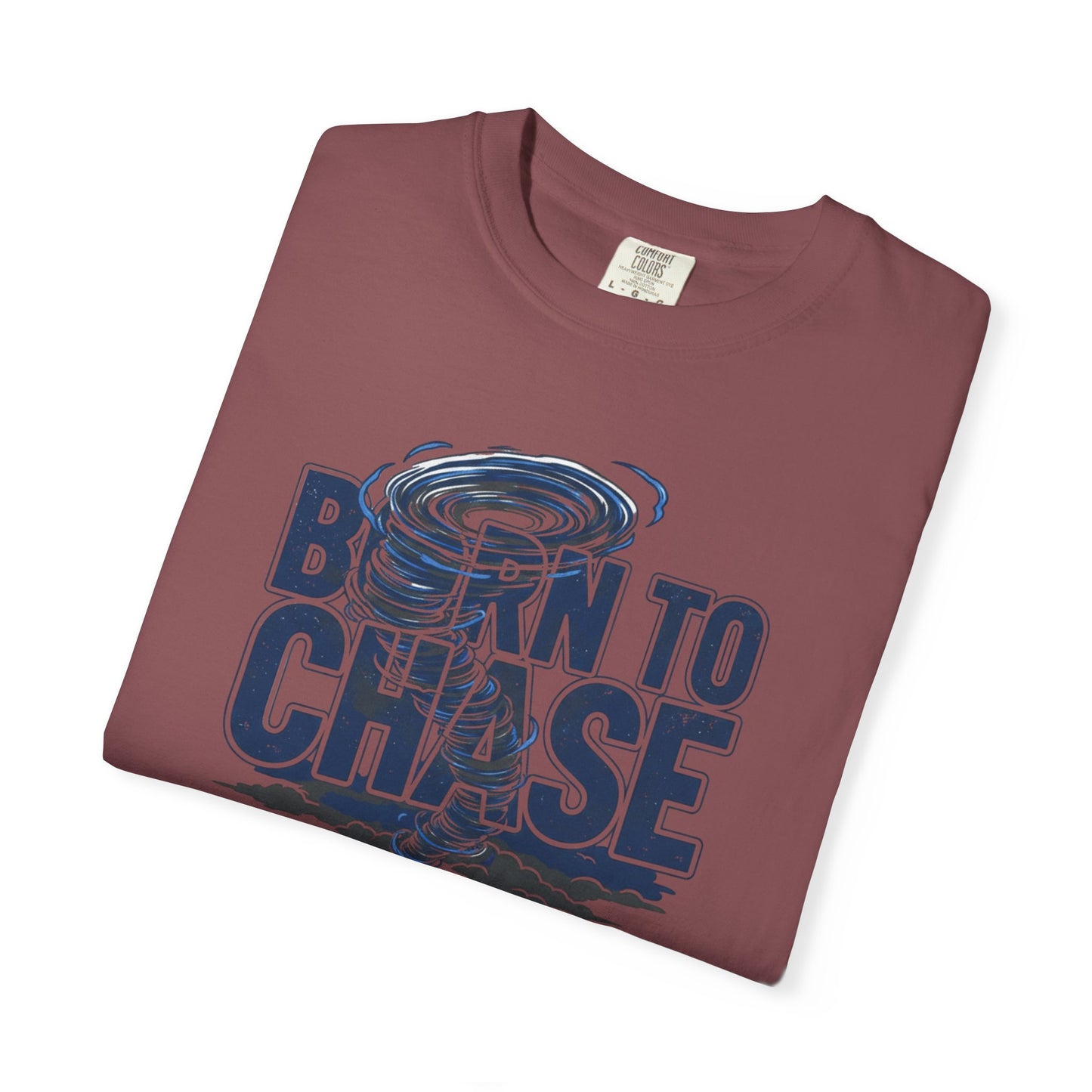 Born to Chase Unisex Garment-Dyed T-shirt