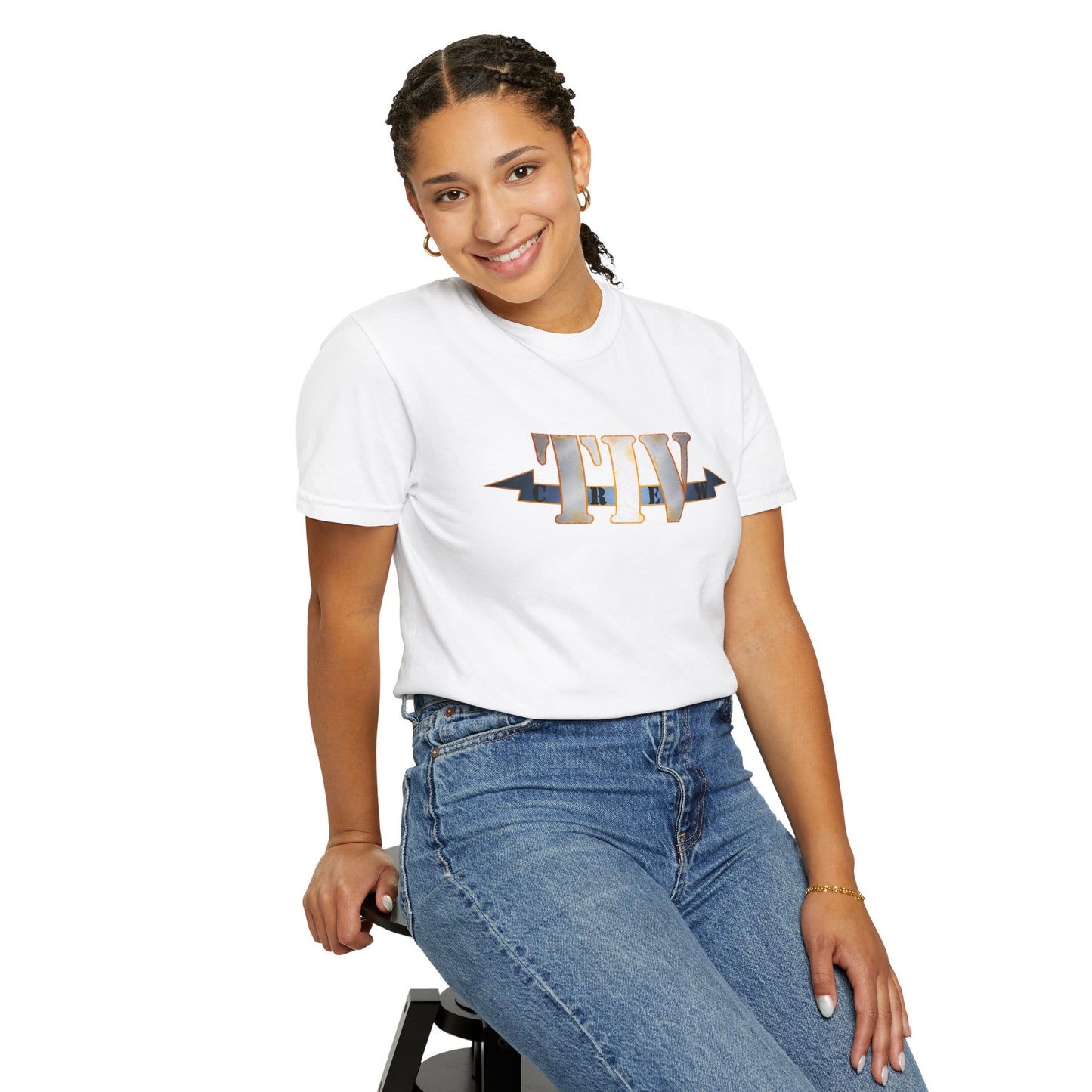 TIV Crew Logo Graphic Tee