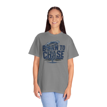 Born to Chase Unisex Garment-Dyed T-shirt