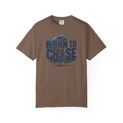 Born to Chase Unisex Garment-Dyed T-shirt