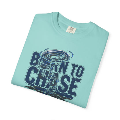 Born to Chase Unisex Garment-Dyed T-shirt