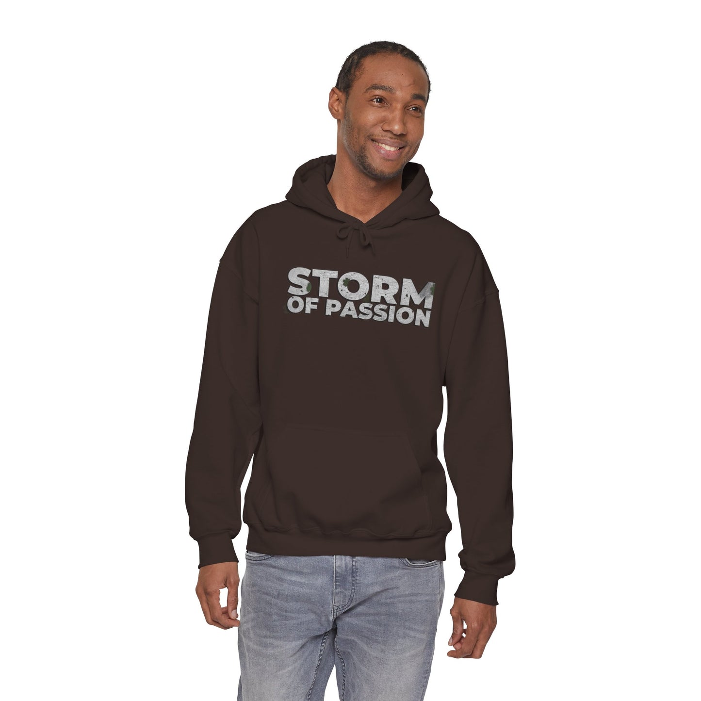 Storm of Passion Hoodie — Graphic Text Pullover for Storm of Passion fans