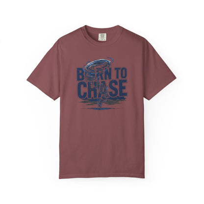Born to Chase Unisex Garment-Dyed T-shirt