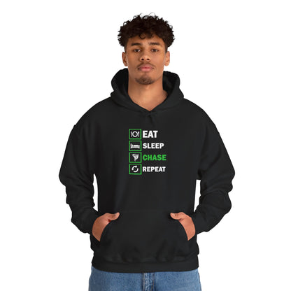 Hoodie — Eat Sleep Chase Repeat Storm Chasing Hoodie